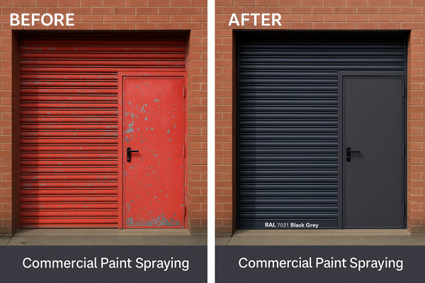 Commercial Paint Spraying Contractors Gloucester