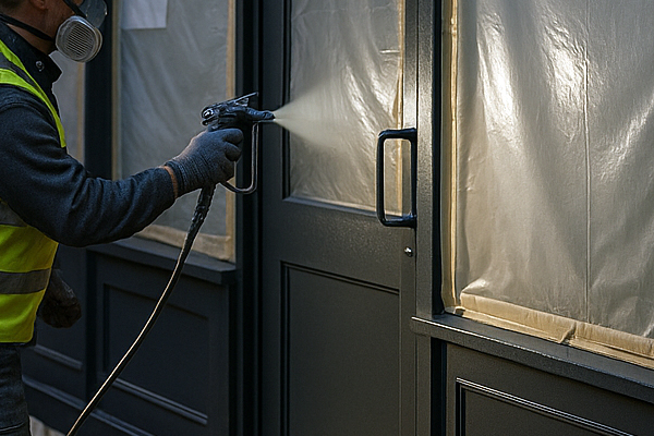 Shop Front Spraying Milton Keynes