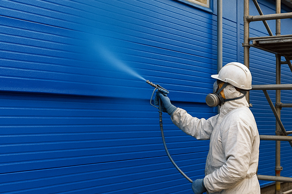 Cladding painting in Hatch End